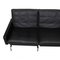 PK-31/3 Sofa in Black Leather by Poul Kjærholm for Fritz Hansen, 2000s, Image 9