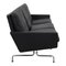 PK-31/3 Sofa in Black Leather by Poul Kjærholm for Fritz Hansen, 2000s, Image 2