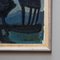 Bengt Ossler, Modernist Composition, 20th Century, Oil on Board, Framed 4