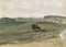 Ayr Pferderennbahn, Blick nach Osten, Schottland, 1893, Aquarell 1