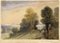 Apollonia Griffith, Mont Saint-Michel de Changeons, Avranches, 1837, Aquarelle 2