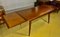 Scandinavian Style Teak Table with Integrated Extensions, 1960s 14
