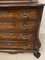 Antique 18th Century Dutch Marquetry Walnut Display Cabinet on Chest, 1780s, Image 10