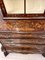 Antique 18th Century Dutch Marquetry Walnut Display Cabinet on Chest, 1780s, Image 12