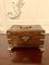 Antique George III Rosewood and Brass Tea Caddy, 1800s, Image 1