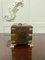 Antique George III Rosewood and Brass Tea Caddy, 1800s 12