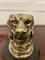 Unusual Antique Victorian Brass Inkwell, 1860s 2