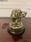 Unusual Antique Victorian Brass Inkwell, 1860s, Image 3