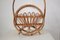 Wicker and Bamboo Porta Magazine Rack, 1960s 7