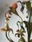 Lámpara de araña Tole Flower, años 50, Imagen 8