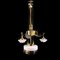 Jugendstil Deckenlampe, 1890er 2