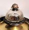 Napoleon III Style French Inkwell in Wood, Brass and Crystal, 1875, Image 5