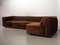 Chocolate Brown Modular Sofa from Roche Bobois, France, 1970s, Set of 5 5