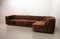 Chocolate Brown Modular Sofa from Roche Bobois, France, 1970s, Set of 5 1