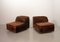 Chocolate Brown Modular Sofa from Roche Bobois, France, 1970s, Set of 5 17