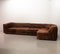 Chocolate Brown Modular Sofa from Roche Bobois, France, 1970s, Set of 5 2