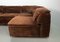 Chocolate Brown Modular Sofa from Roche Bobois, France, 1970s, Set of 5 11