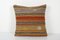 Turkish Bohemian Kilim Cushion Cover, 2010s 1