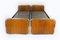 Bauhaus Oak Tubular Steel Beds from Stavbyt, 1940s, Set of 2 1