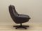 Danish Leather Swivel Armchair by H.W. Klein for Bramin, 1960s, Image 8