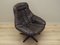 Danish Leather Swivel Armchair by H.W. Klein for Bramin, 1960s, Image 10
