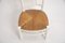 Napoleon III White Straw Nanny Chair, Image 4