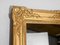 Espejo de repisa de madera dorada, principios del siglo XIX, Imagen 4