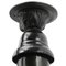 Industrielle Vintage Deckenlampe aus schwarzer Emaille 4