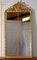 Espejo rectangular de madera dorada de finales del siglo XIX, Imagen 11