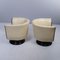 Vintage Art Deco Ledersessel, 1980er, 2er Set 8