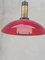 Mid-Century Chandelier in Red Acrylic Glass from Stilux Milano 3