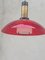 Mid-Century Chandelier in Red Acrylic Glass from Stilux Milano, Image 3