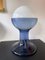 Italian Blue Murano Glass LT216 Lamps by Carlo Nason for Mazzega. 1970s, Set of 2 3