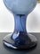 Italian Blue Murano Glass LT216 Lamps by Carlo Nason for Mazzega. 1970s, Set of 2 10