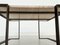 Mid-Century Italian Coffee Table in Travertine and Marble with Metal Base, 1970, Image 4