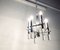 Mid-Century Space Age Italian Chrome and Arcyl Chandelier by Gaetano Sciolari, 1960s 17