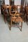 Antique Identical Office Chairs in Oak, 1920s, Set of 11, Image 3