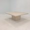 Italian Travertine Coffee Table, 1980s, Image 3