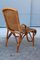 Mid-Century Bamboo Armchairs and Table, 1950s, Set of 3 5