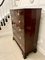 Antique George III Figured Mahogany Inlaid Chest of Drawers, 1800s 6