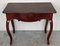 Antique Spanish Side Table in Walnut with Cabriole Legs, 1890, Image 2