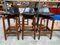 Model 64 Bar Chairs by Arne Vodder for Sibast Mobler, 1950s, Set of 3, Image 1