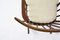 Mid-Century Modern Rocking Chair with New Bouklé Fabric Cushion by Børge Mogensen for FDB Møbler, 1960s, Image 8