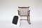 Mid-Century Modern Rocking Chair with New Bouklé Fabric Cushion by Børge Mogensen for FDB Møbler, 1960s, Image 5