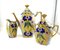 Art Nouveau Porcelain Tea and Coffee Set from Limoges Madesclaire, 1890s, Set of 3, Image 1