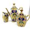 Art Nouveau Porcelain Tea and Coffee Set from Limoges Madesclaire, 1890s, Set of 3, Image 11