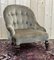 19th Century English Lounge Chair in Mahogany, Image 6