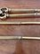 Antique George III Brass Fire Irons, 1820s, Set of 3 4