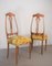 Pozzi und Verga Stühle, Italien, 1950er, 2er Set 3