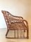 Sofá de bambú con ribetes de cuero, años 70, Imagen 6